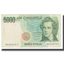 Banknote, Italy, 5000 Lire, 1985, 1985-01-04, KM:111b, VF(30-35)