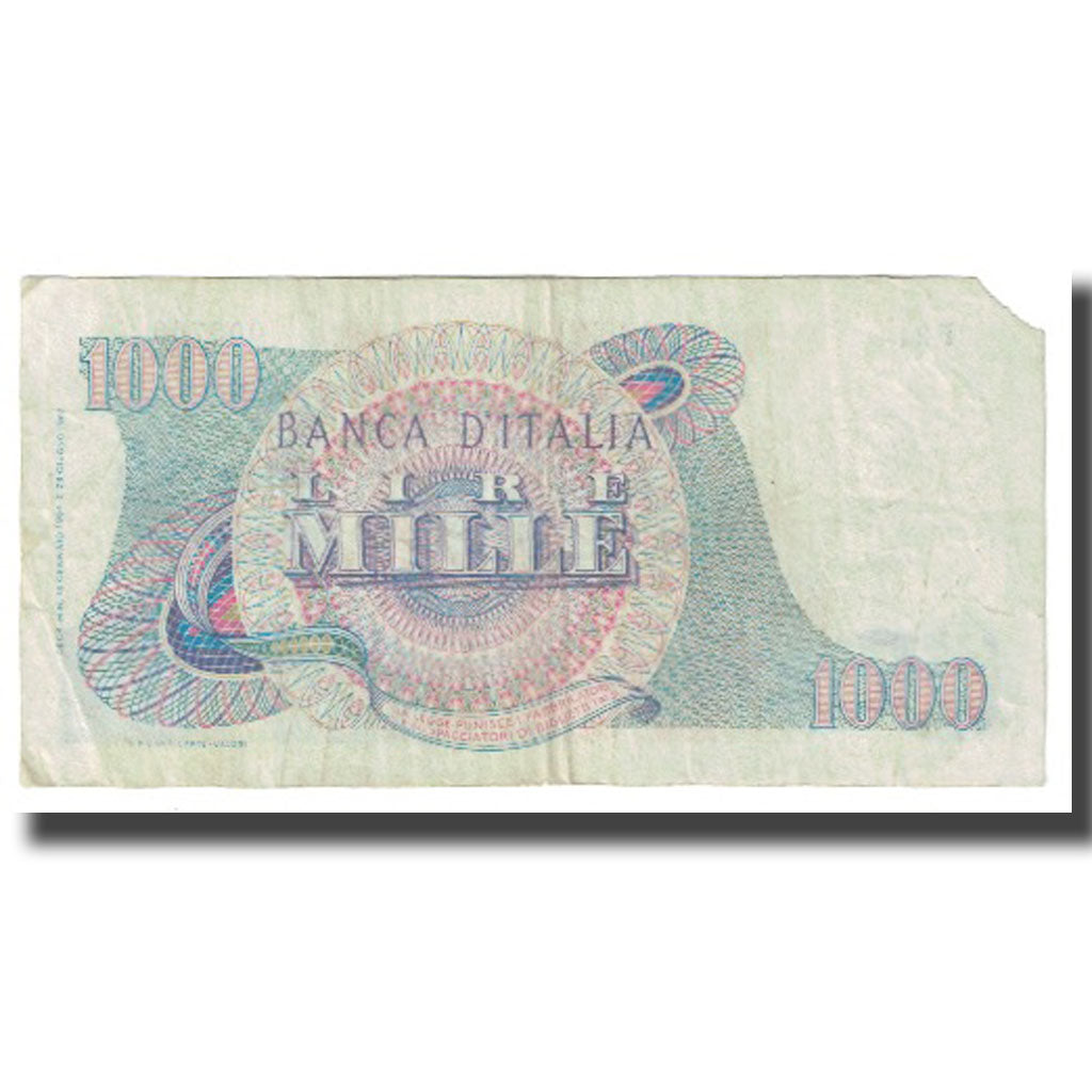 Banknote, Italy, 1000 Lire, 1964, 1964-01-14, KM:96a, VF(20-25)