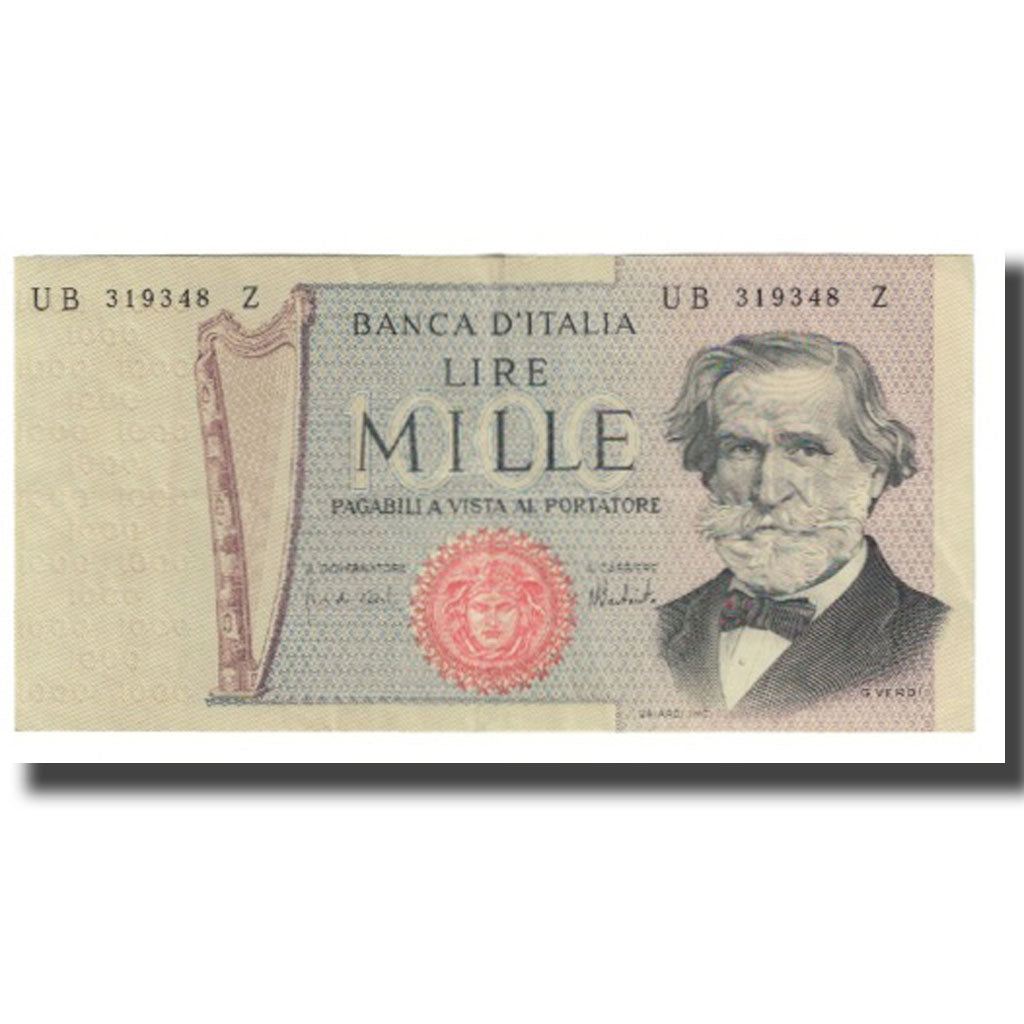 Banknote, Italy, 1000 Lire, 1973, 1973-02-15, KM:101g, AU(55-58)