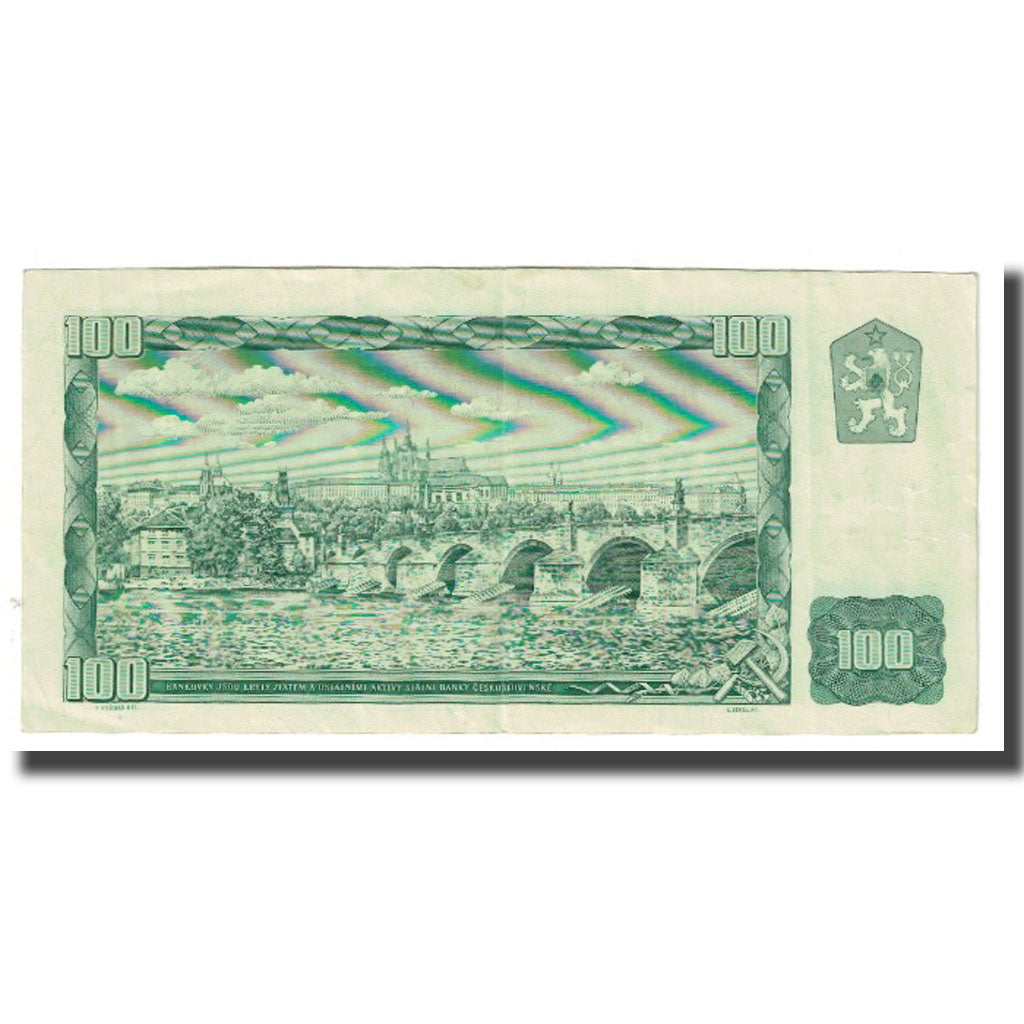 Banknote, Czechoslovakia, 100 Korun, 1961, KM:91a, EF(40-45)