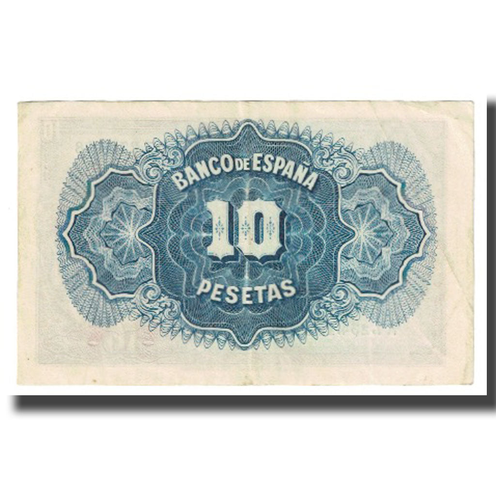 Banknote, Spain, 10 Pesetas, 1935, KM:86a, EF(40-45)