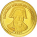 CONGO, DEMOCRATIC REPUBLIC, 1500 Francs CFA Napoleon, 2007, MS(60-62), Gold