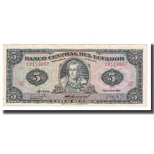 Banknote, Ecuador, 5 Sucres, 1980, 1980-05-24, KM:108a, EF(40-45)