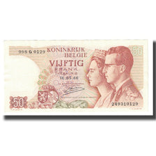 Banknote, Belgium, 50 Francs, 1966, 1966-05-16, KM:139, UNC(63)