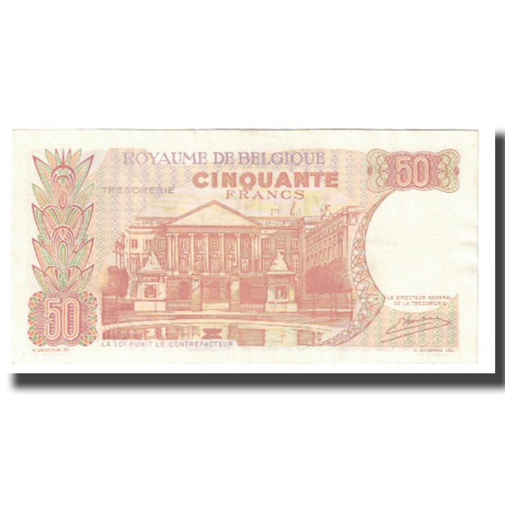 Banknote, Belgium, 50 Francs, 1966, 1966-05-16, KM:139, UNC(63)