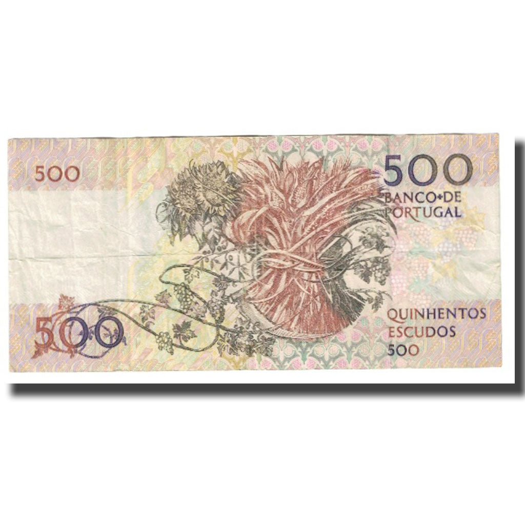Banknote, Portugal, 500 Escudos, 1993, 1993-11-04, KM:180f, EF(40-45)