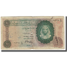 Banknot, Egipt, 10 Pounds, KM:41, VF(20-25)