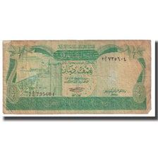 Banknote, Libya, 1/2 Dinar, undated (1981), KM:43a, F(12-15)