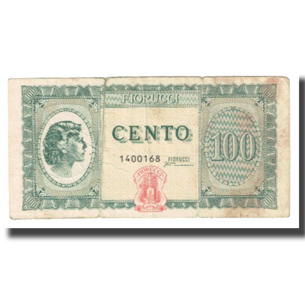 Banknot, Włochy, 100 Lire, KM:75a, VF(20-25)