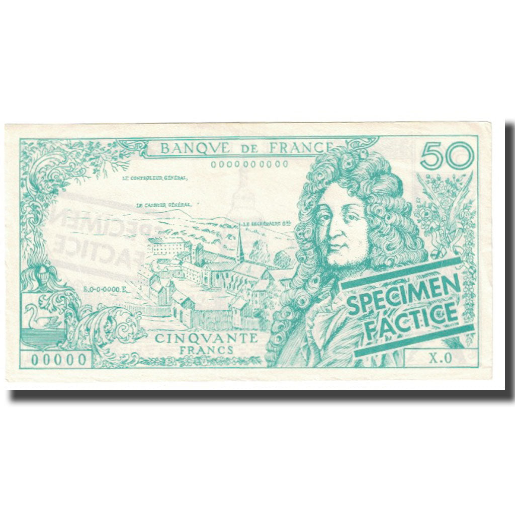 France, 50 Francs, FAKE SPECIMEN, AU(55-58)