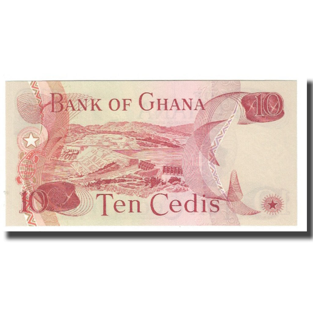 Banknote, Ghana, 10 Cedis, 1978, 1978-01-02, KM:16e, UNC(65-70)