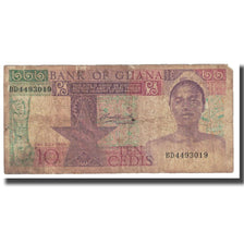 Billet, Ghana, 10 Cedis, 1980, 1980-07-02, KM:20d, B+