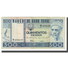 Banknote, Cape Verde, 500 Escudos, 1977, 1977-01-20, KM:55a, VF(20-25)