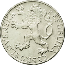 Coin, Czechoslovakia, 50 Korun, 1948, MS(60-62), Silver, KM:25