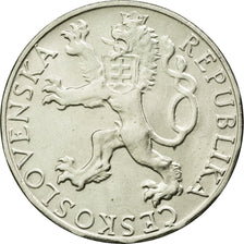 Münze, Tschechoslowakei, 50 Korun, 1948, VZ+, Silber, KM:25