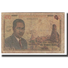 Banknote, Cameroon, 100 Francs, 1962, KM:10a, F(12-15)