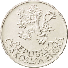 Cecoslovacchia, 25 Korun, 1955, SPL-, Argento, KM:43