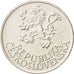 Cecoslovacchia, 25 Korun, 1955, SPL-, Argento, KM:43