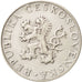 Czechoslovakia, 10 Korun, 1955, EF(40-45), Silver, KM:42