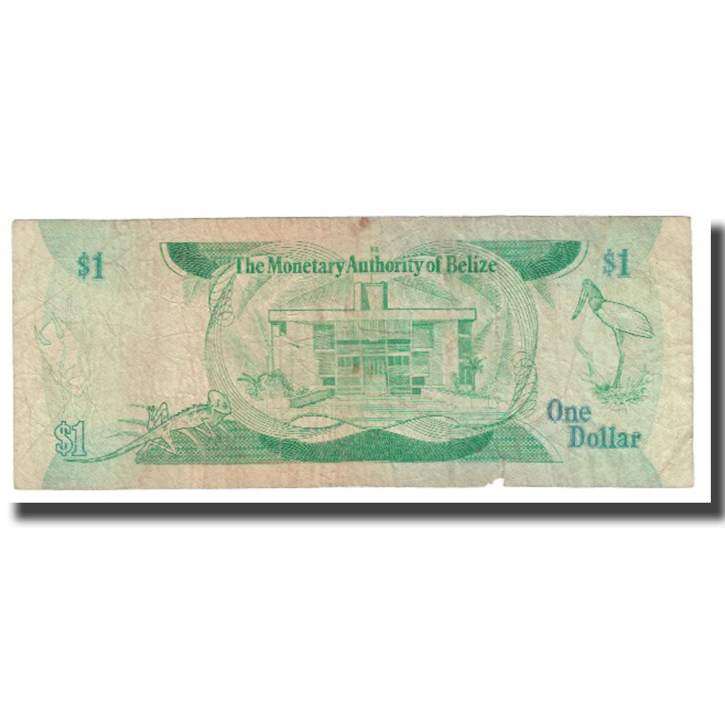 Banknote, Belize, 1 Dollar, 1980, 1980-06-01, KM:46a, VF(20-25)