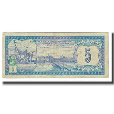 Banknote, Netherlands Antilles, 5 Gulden, 1980, KM:8b, VF(20-25)