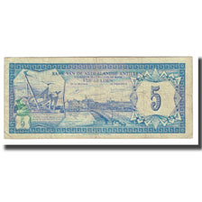 Billet, Netherlands Antilles, 5 Gulden, 1980, KM:8b, TB