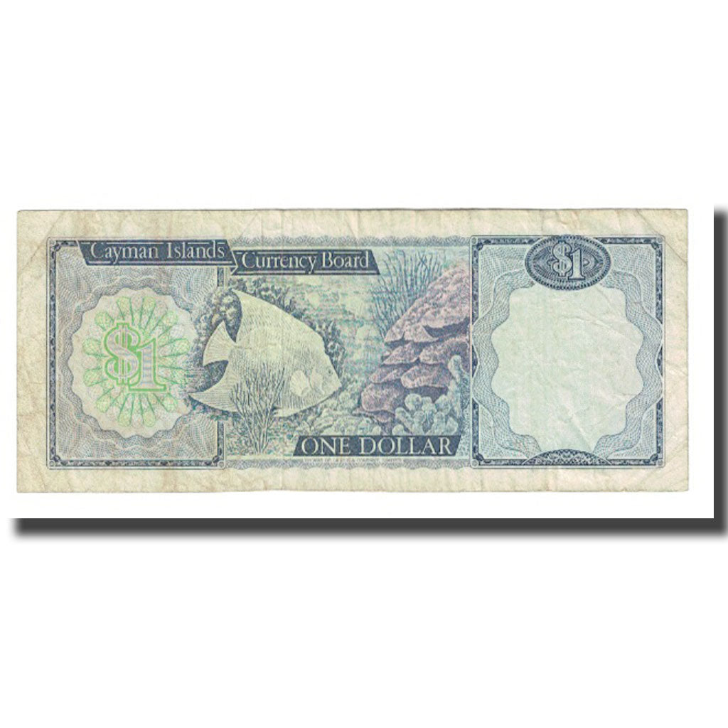 Banknote, Cayman Islands, 1 Dollar, 1971, KM:1a, VF(20-25)