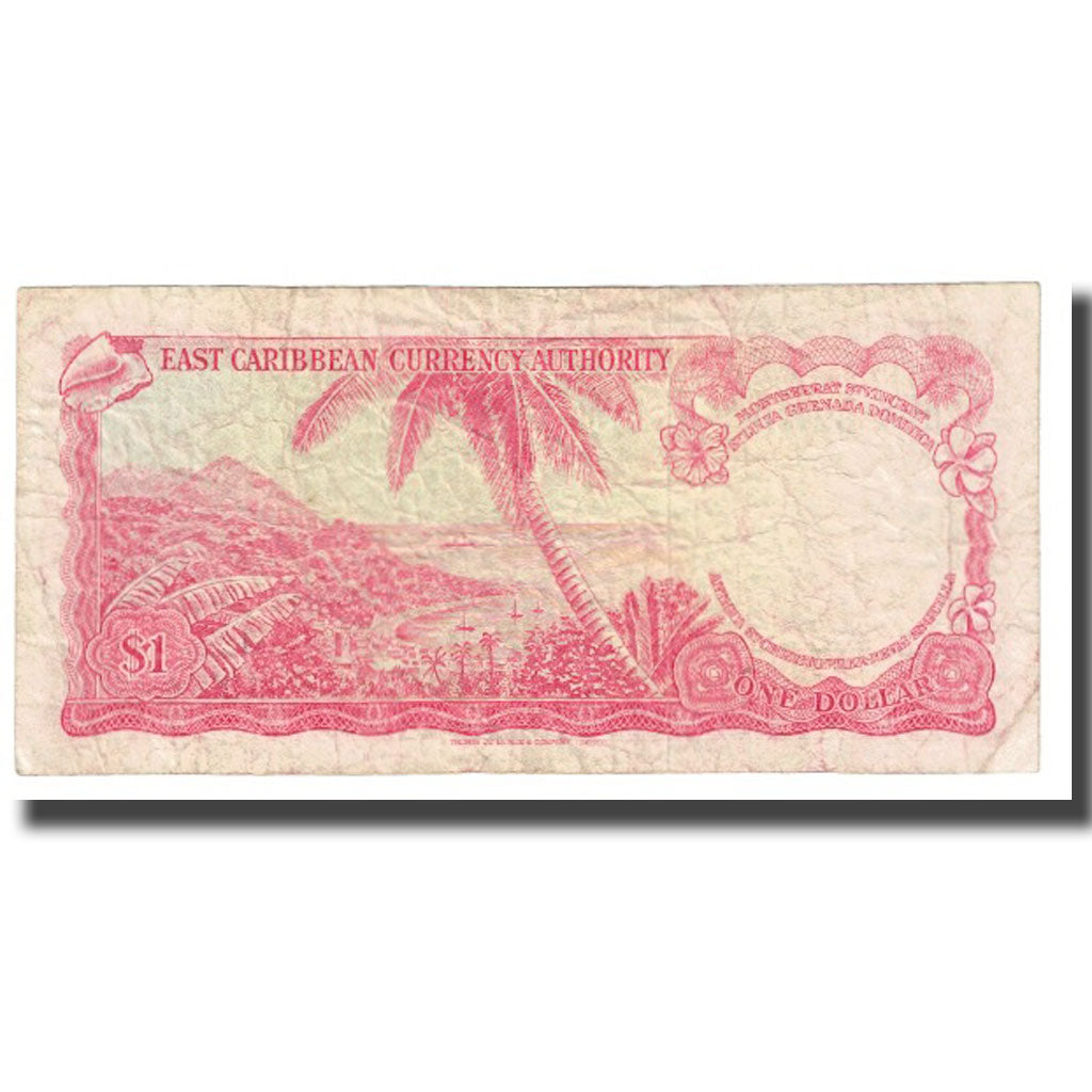 Banknote, East Caribbean States, 1 Dollar, KM:13d, VF(20-25)