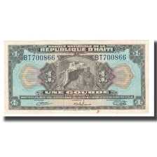 Billete, 1 Gourde, Haití, KM:190a, MBC