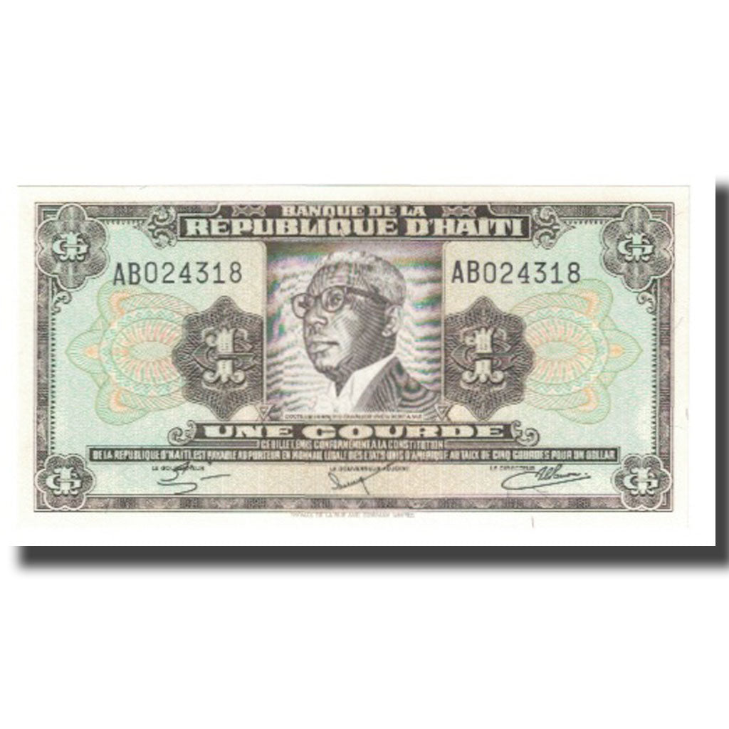 Banconote, Haiti, 1 Gourde, KM:239, FDS