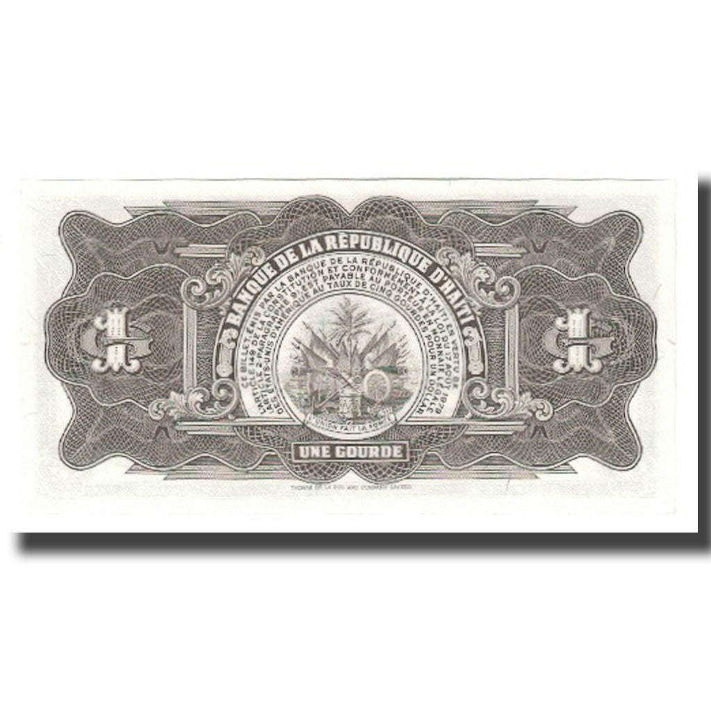 Banconote, Haiti, 1 Gourde, KM:239, FDS