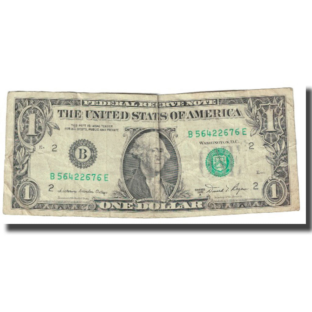 Nota, Estados Unidos da América, One Dollar, 1981, VF(20-25)