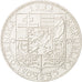 Czechoslovakia, 20 Korun, 1933, AU(55-58), Silver, KM:17