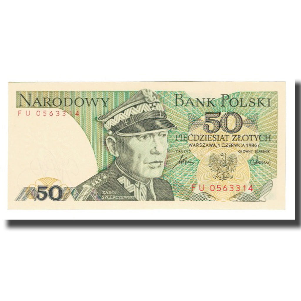 Billet, Pologne, 50 Zlotych, 1986, 1986-06-01, KM:142s1, NEUF