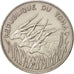 Chad, 100 Francs, 1975, AU(55-58), Nickel, KM:3
