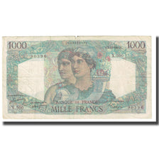 France, 1000 Francs, Minerve et Hercule, 1948, 1948-12-02, VF(30-35)
