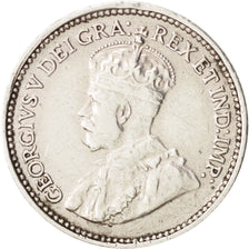 NEWFOUNDLAND, 5 Cents, 1929, Royal Canadian Mint, Ottawa, EF(40-45),Silver,KM13