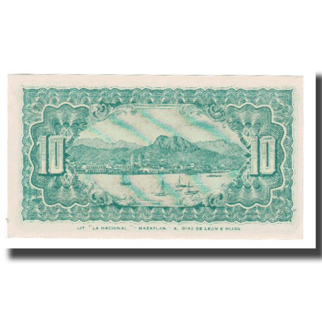 Banknote, Mexico - Revolutionary, 10 Centavos, 1914, 1914-03-16, KM:S1058