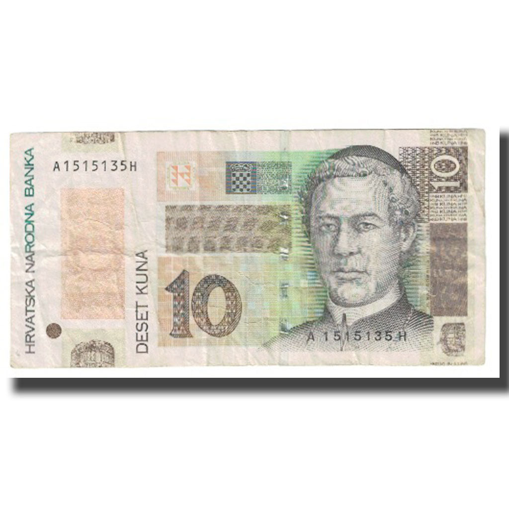 Banknote, Croatia, 10 Kuna, 2004, 2004-08-30, KM:38, AU(50-53)