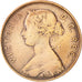 NEWFOUNDLAND, Large Cent, 1876, VF(20-25), Bronze, KM:1