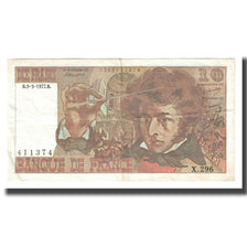 França, 10 Francs, Berlioz, 1977, P. A.Strohl-G.Bouchet-J.J.Tronche