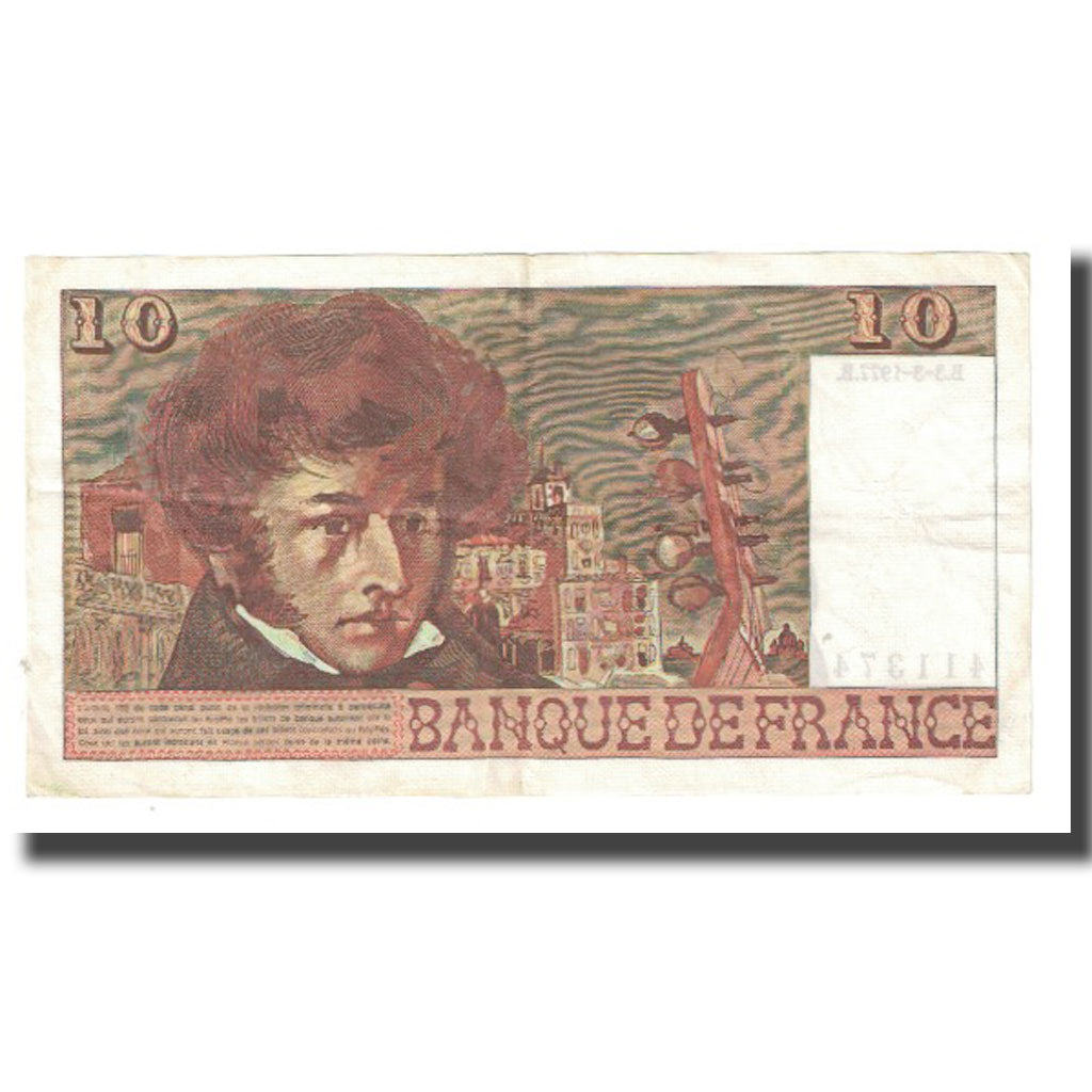 Francja, 10 Francs, Berlioz, 1977, P. A.Strohl-G.Bouchet-J.J.Tronche