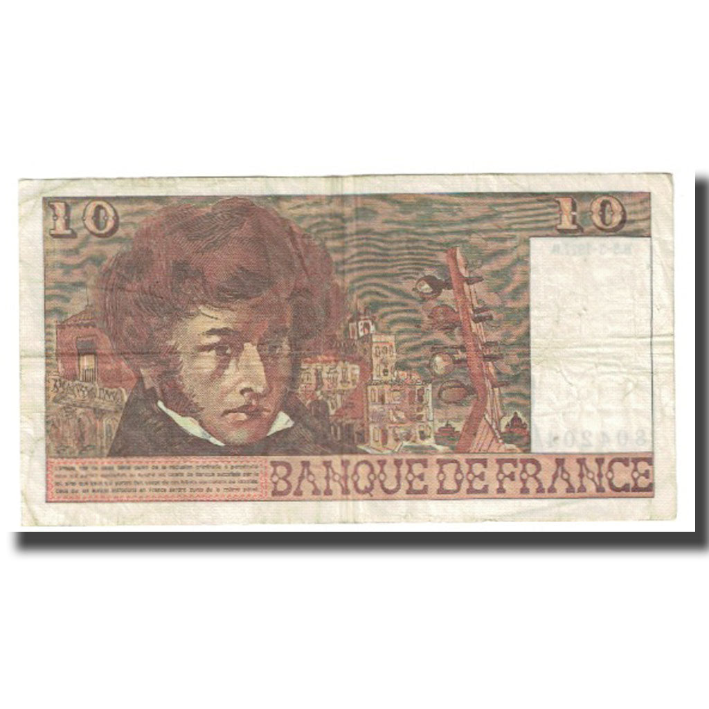 Frankreich, 10 Francs, Berlioz, 1977, P. A.Strohl-G.Bouchet-J.J.Tronche