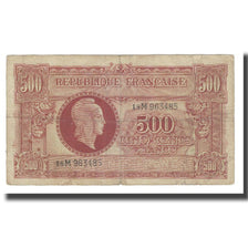 Frankreich, 500 Francs, Marianne, undated (1945), S, Fayette:VF 11.1, KM:106
