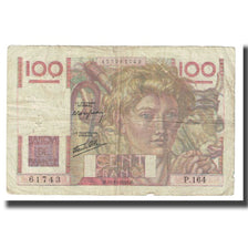 Francia, 100 Francs, Jeune Paysan, 1946, D AMBRIERES, GARGAM, 1946-12-19, BC