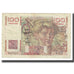Francia, 100 Francs, Jeune Paysan, 1953, D AMBRIERES, GARGAM, 1953-01-02, MB+