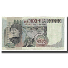 Nota, Itália, 10,000 Lire, 1976-1984, 1984-03-08, KM:106b, VF(20-25)