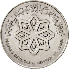YEMEN, DEMOCRATIC REPUBLIC OF, 50 Fils, 1976, AU(50-53), Copper-nickel, KM:6