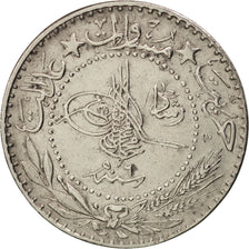 Turkey, Muhammad V, 20 Para, 1914, Qustantiniyah, EF(40-45), Nickel, KM:761
