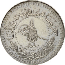 Turkey, Muhammad VI, 40 Para, 1920, Qustantiniyah, EF(40-45),Copper-nickel,KM828